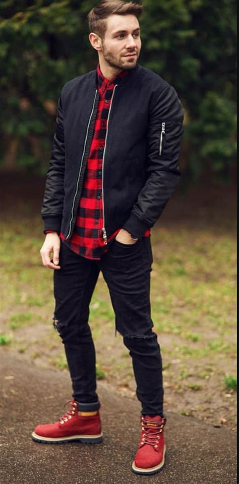 Black And Red Outfits For Guys: Latest Trends In 2023