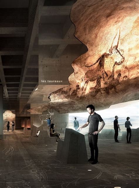 Centre d'art Pariétal, Lascaux (France). Architecture by Mateo Arquitectura. Visualisation by ...