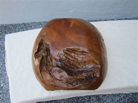 Carved Wood Bowl at 1stDibs