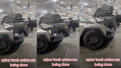 Leaked Video Shows Tesla Cybertruck's Small Frunk