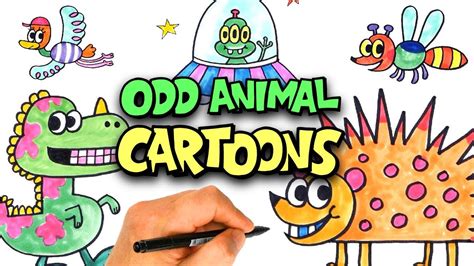 How To Draw Funny Cartoon Animals