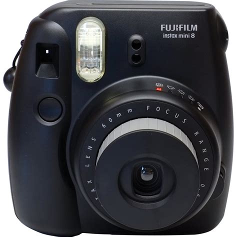 FUJIFILM instax mini 8 Instant Film Camera (Black) 16273403 B&H