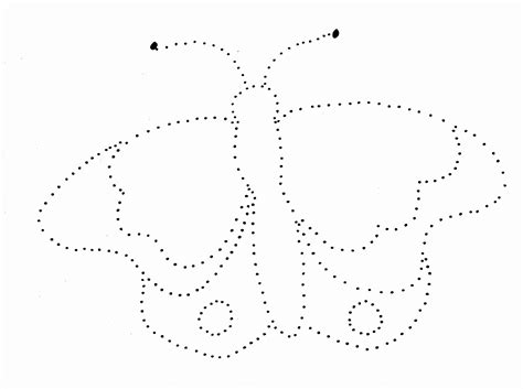 Butterfly Dot Drawing - Samantha Bell