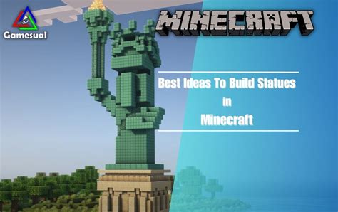 How to Build Statue in Minecraft [Top 10 Ideas] | Gamesual