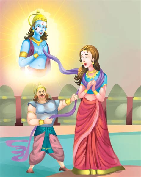 Krishna and Draupadi - Sawan Books