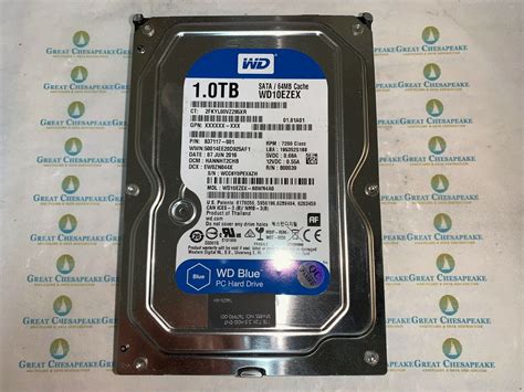 Western Digital WD10EZEX-60WN4A0 Blue 3.5" 1TB 7200 RPM SATA TESTED! 609459404584 | eBay