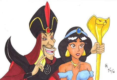 Jafar and Jasmine commission by mayorlight on DeviantArt