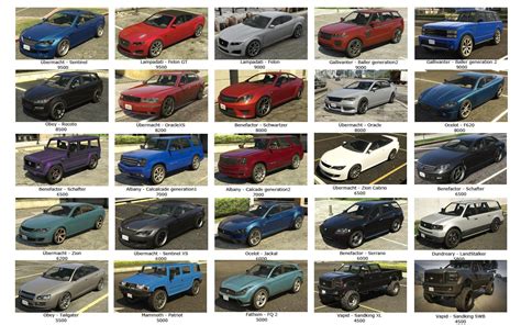 List Of Cars In Gta 5 Story Mode - Djupka