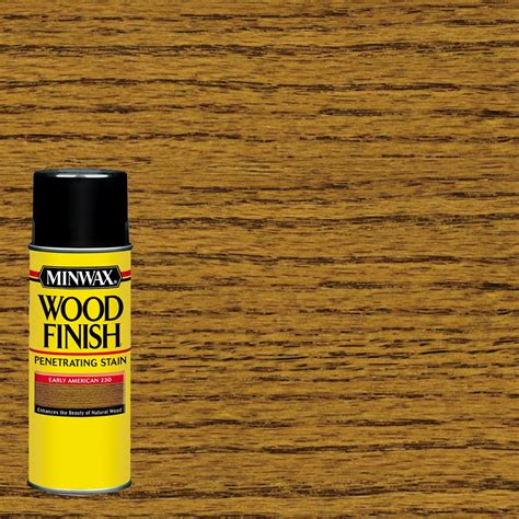 Minwax Wood Finish (Aerosol), Early American, 11.5 oz. - Walmart.com