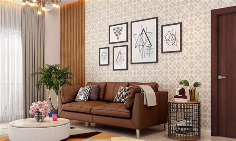 Modern Living Room Ideas With Brown Leather Sofa | Cabinets Matttroy