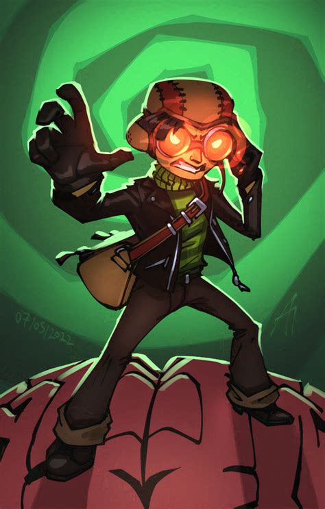 Psychonauts Fanart - Raz by anomAlain on Newgrounds