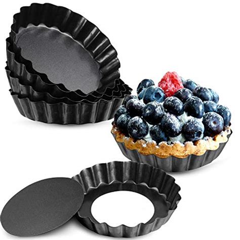 10 Pieces 4 Inch Mini Tart Pan with Removable Bottom Kitchen DEALS – KitchenSep.com