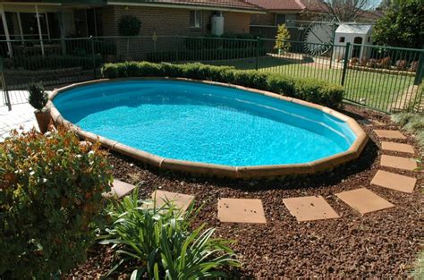 landscaping ideas for above ground pools - Enchantingly Cyberzine Gallery Of Photos