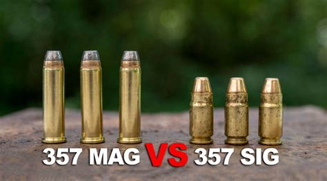 357 Sig vs. 357 Magnum - A Caliber Comparison