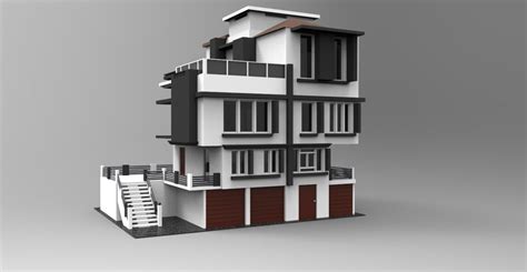 Modeling modern house 3ds max tutorial part - 1 - YouTube