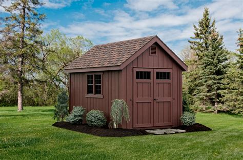 Shed Classic Brown 8x12 - The Shed Haus