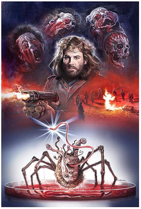 The Thing- 1982 | Horror movie posters, Horror artwork, Movie posters design