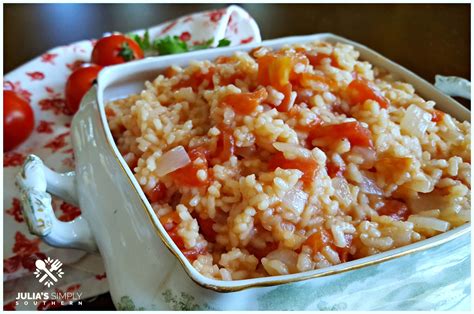 Southern Tomatoes and Rice - Julias Simply Southern