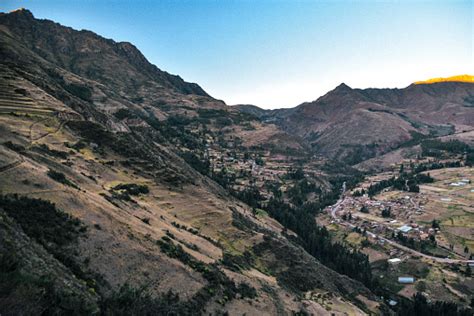 Pisac Ruins In Pisac Peru Stock Photo - Download Image Now - Andes, Cusco Province, Famous Place ...