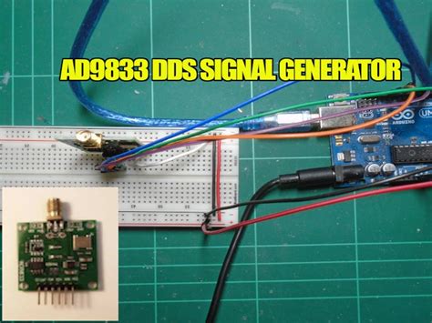 The AD9833 DDS Signal Generator And Arduino Uno - Arduino Project Hub