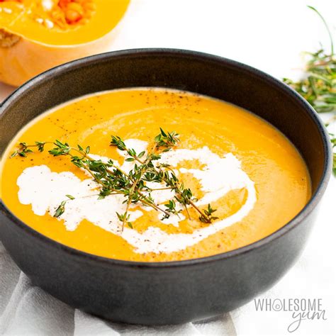 Butternut Squash Soup (Easy & Fast!) - Wholesome Yum