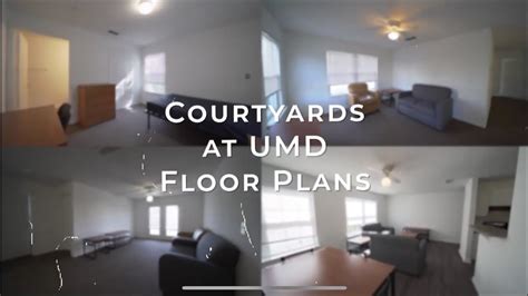 Courtyards at UMD Floor Plans - YouTube