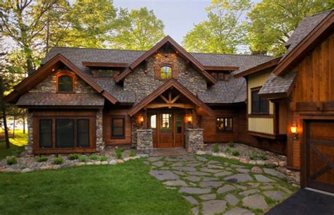 Exterior Rustic House Designs