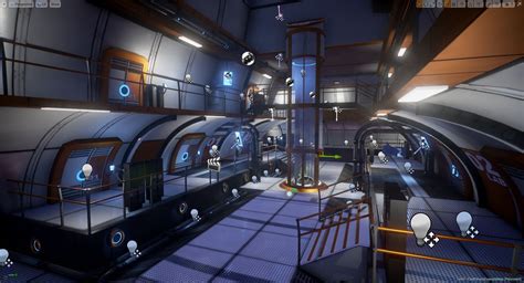 Modular Sci-Fi Environment — polycount | Sci fi environment, Sci fi hallway, Sci fi rooms