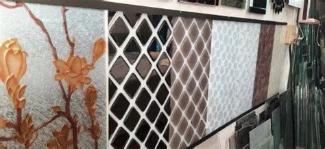 Multicolor PVC Decorative Glass Wall Panels, For Industrial at Rs 650/square feet in Mumbai