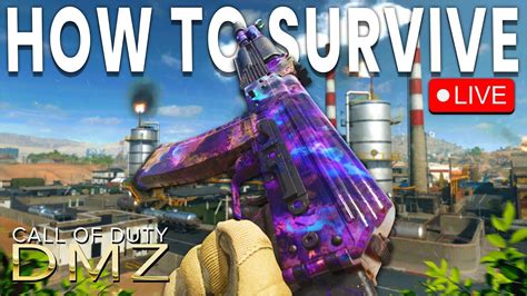 🔴 LIVE • How To Survive • DMZ MW2 Gameplay - YouTube