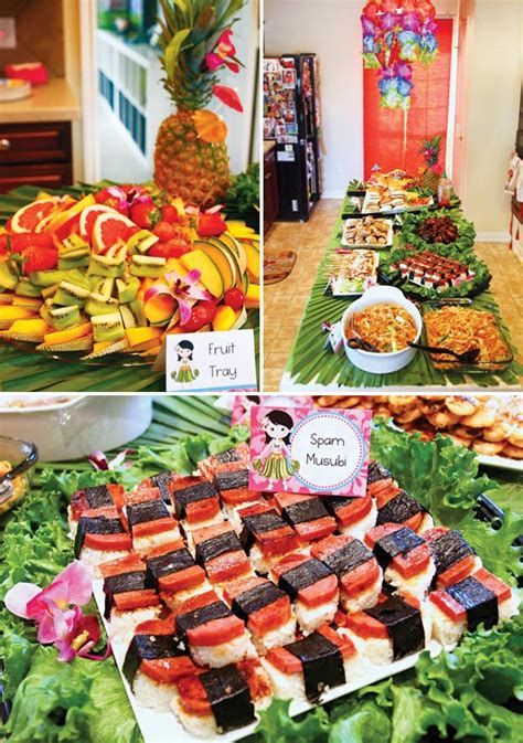 Tropical Oasis Hawaiian Luau Birthday Party // Hostess with the Mostess®