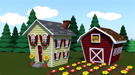 ArtStation - Cartoon Farm