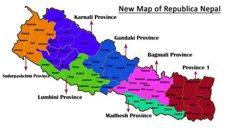 Political Map Of Nepal Nepal Political Map With Districts Southern | The Best Porn Website