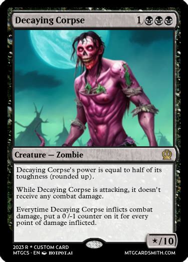 Decaying Corpse : r/custommagic