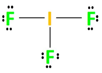 IF3 Lewis structure, molecular geometry, hybridization, polar or nonpolar