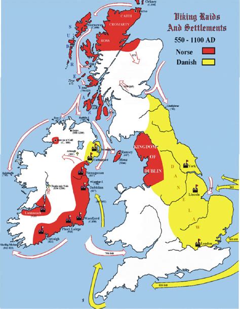 Map Of England During Viking Raids - Franny Antonietta