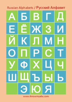 Russian Alphabet Flashcards: My First Russian Alphabet Flashcards