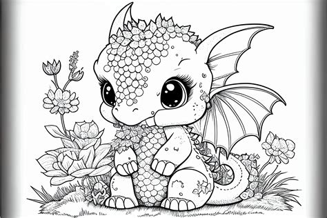 20 Cutest Baby Dragon Coloring Pages for Kids - Free & 2023