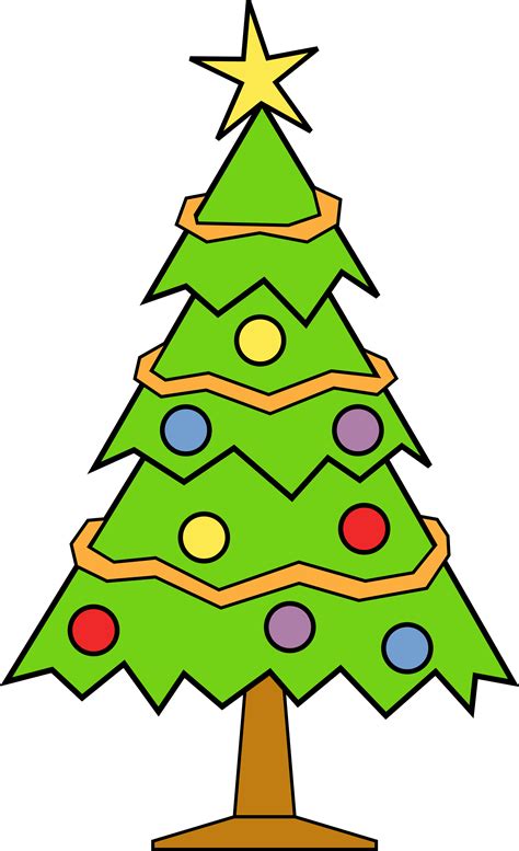 Clip Art Christmas Tree - Cliparts.co