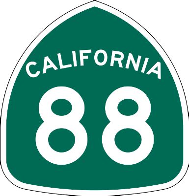 Highway SR-88 CalTrans Road Conditions in California