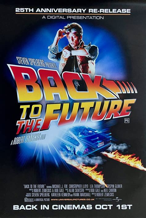 Original Back to the Future Movie Poster - Michael J. Fox - Drew Struzan