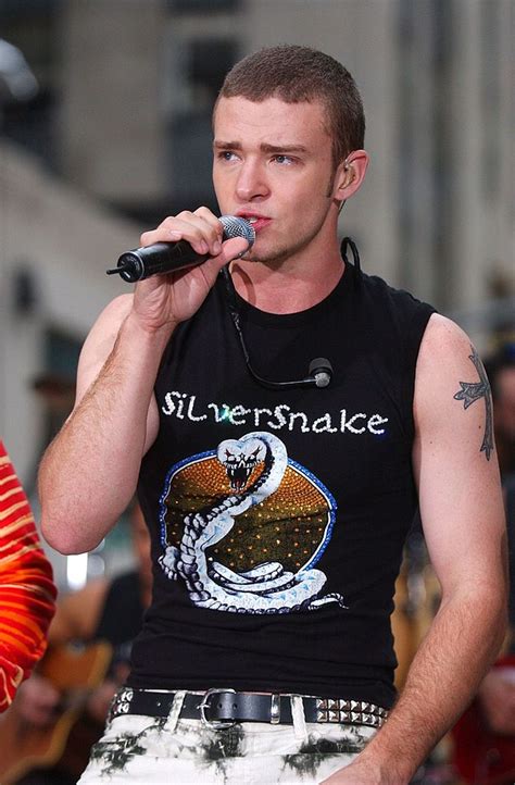 Justin Timberlake of *NSYNC during *NSYNC Performs on 'The Today Show ...