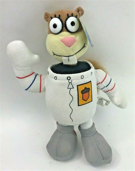 Spongebob Squarepants Sandy Cheeks Plush Squirrel 17" Animal Astronaut New #Nanco | Spongebob ...