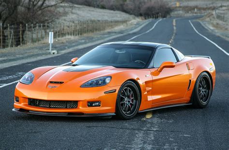 When Halloween Takes Over You: Orange Chevy Corvette Fitted with Body Kit — CARiD.com Gallery