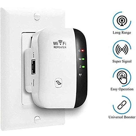 300Mbps Wifi Repeater Wireless-N 802.11 AP-Router Extender Signal Booster Range - Walmart.com ...