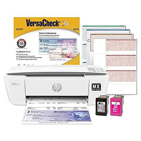 VersaCheck HP DeskJet 3755 MX MICR Check Printer and VersaCheck Gold Check Printing Software ...