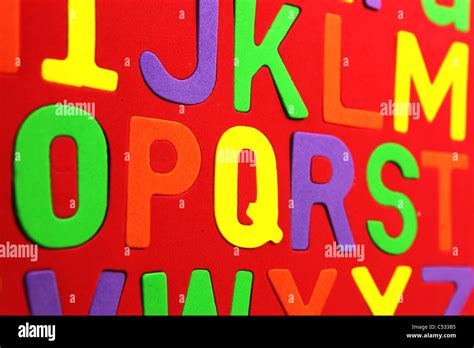 Alphabet puzzle pieces Stock Photo - Alamy