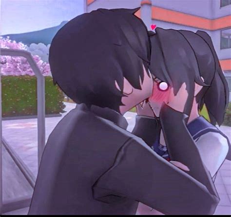 Yandere Anime Couple Kissing | Yandere Simulator