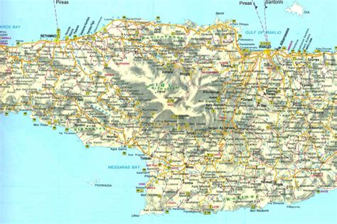 Large Crete Maps For Free Download And Print | High-Resolution And - Printable Map Of Crete ...