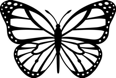 Free Butterfly Outline, Download Free Butterfly Outline png images, Free ClipArts on Clipart Library